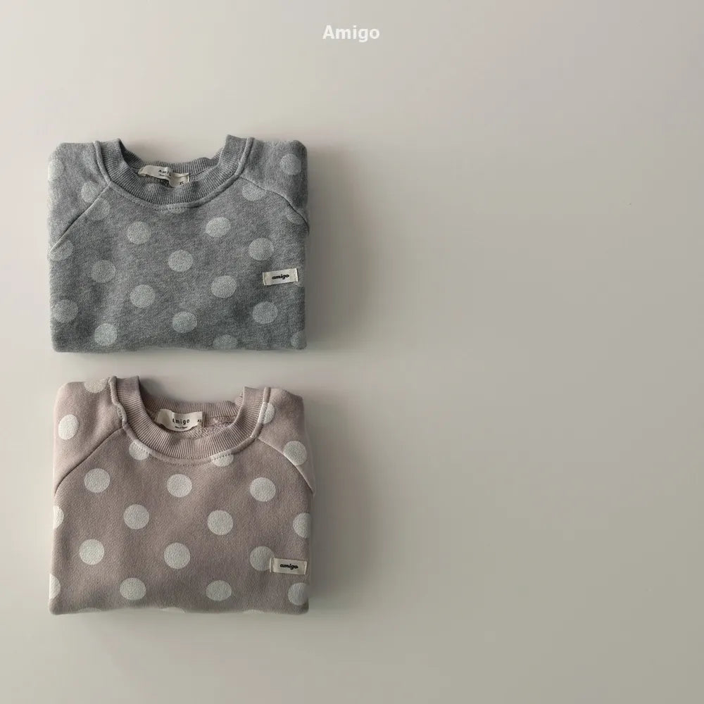 韓國童裝 26春 | AM10 Dotted MTM (80~120cm)