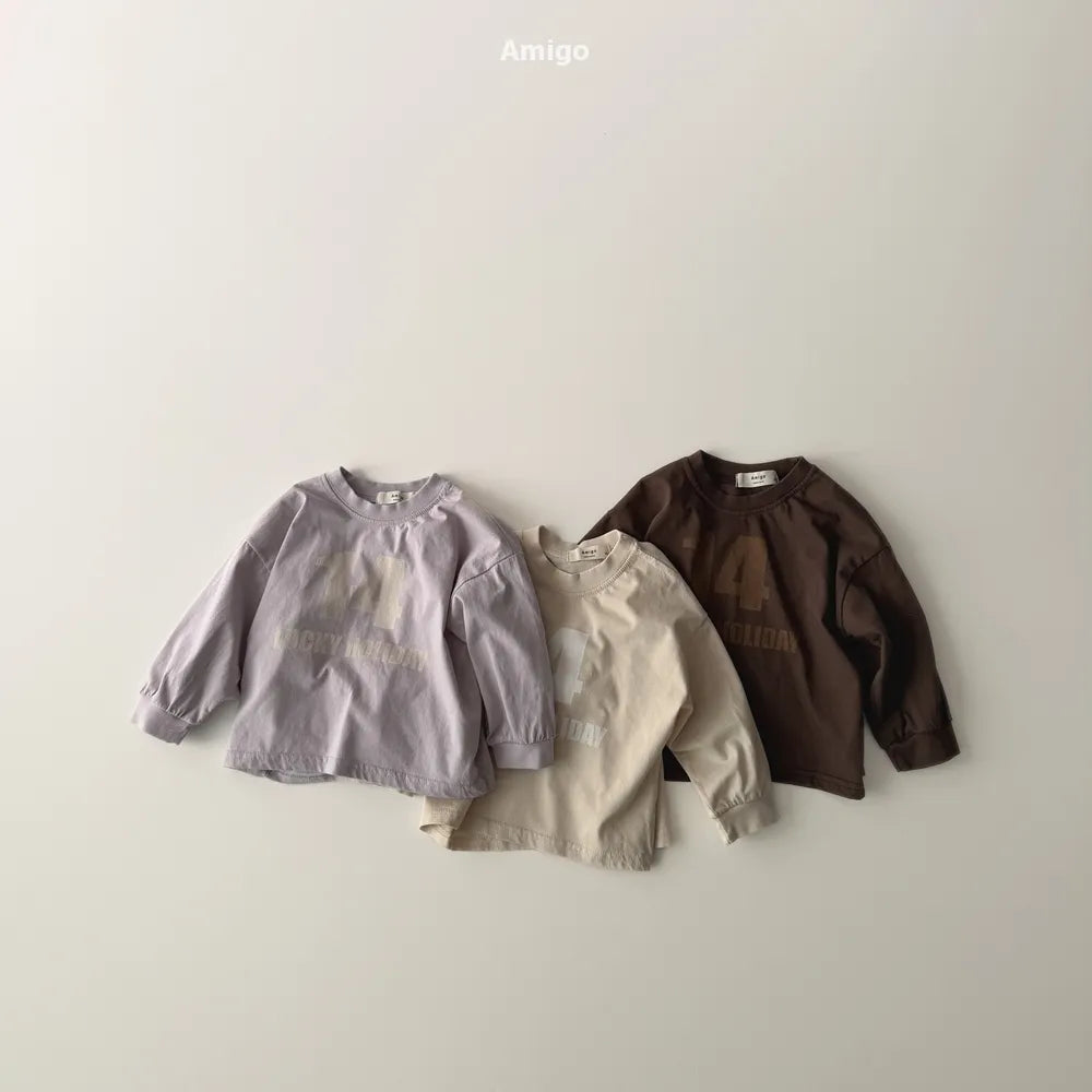 韓國童裝 26春 | AM09 Basic Tee (80~120cm)