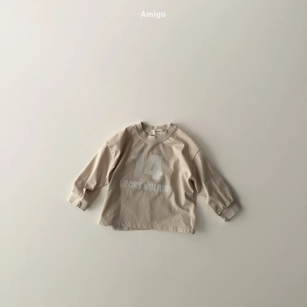 韓國童裝 26春 | AM09 Basic Tee (80~120cm)