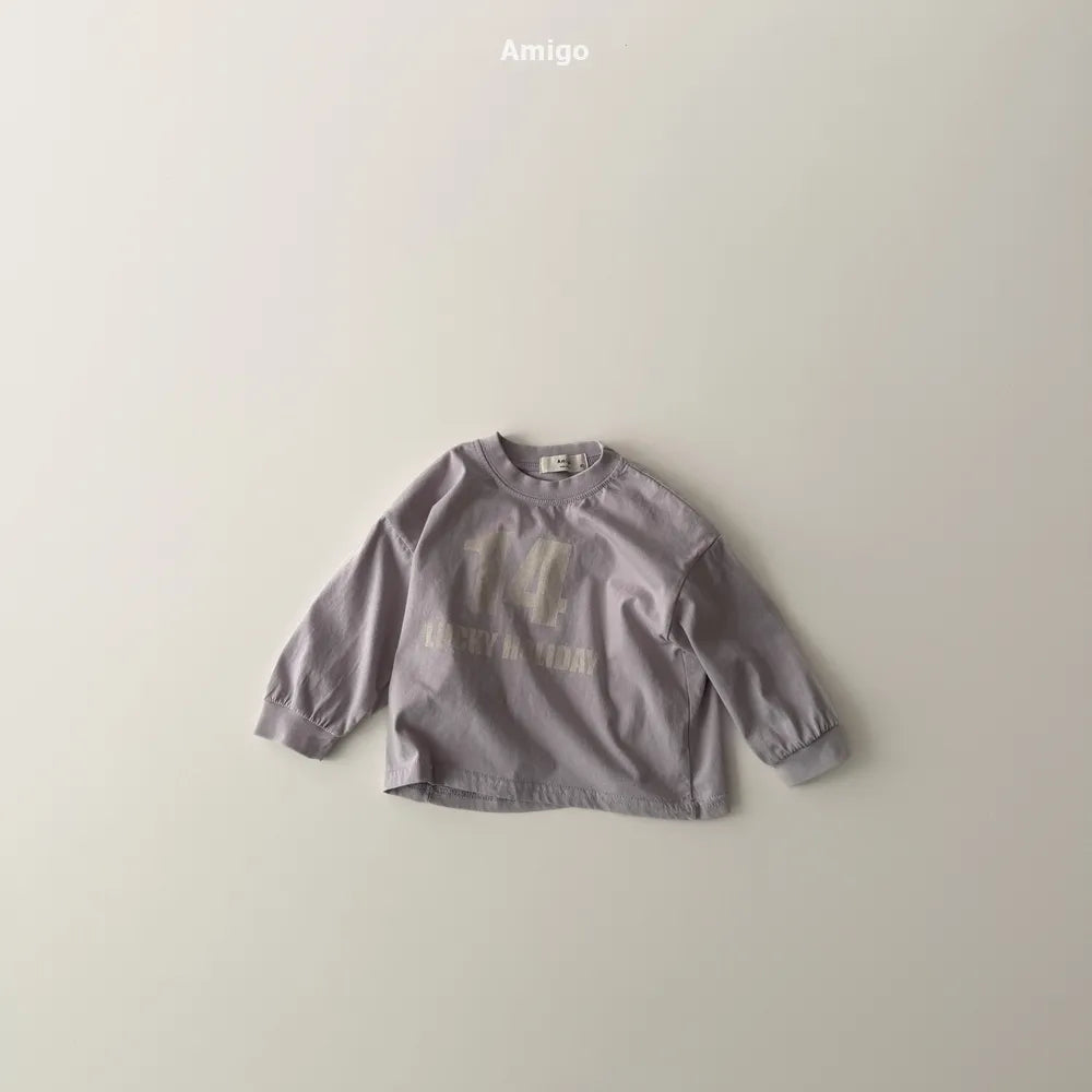 韓國童裝 26春 | AM09 Basic Tee (80~120cm)