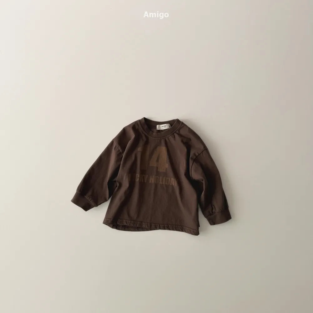 韓國童裝 26春 | AM09 Basic Tee (80~120cm)