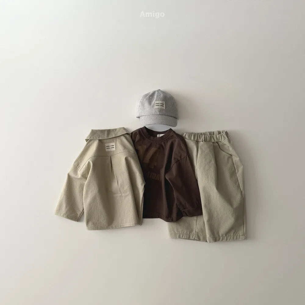 韓國童裝 26春 | AM09 Basic Tee (80~120cm)