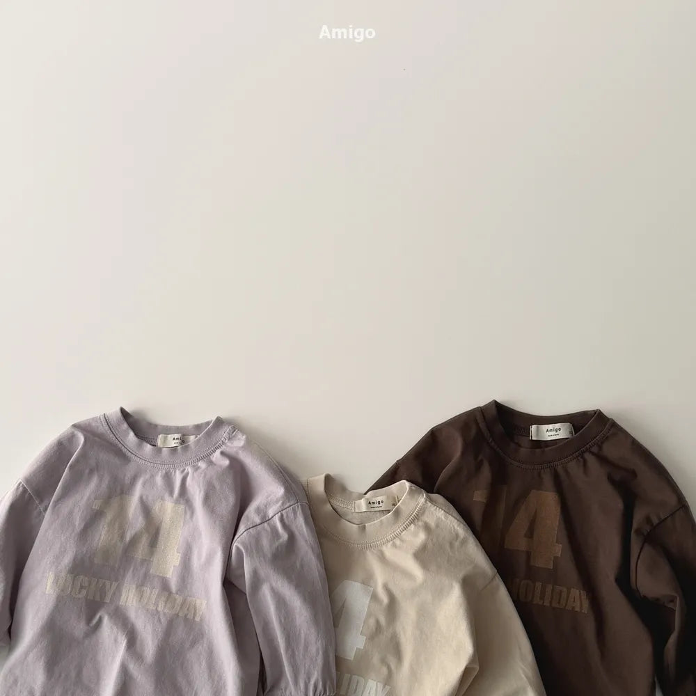 韓國童裝 26春 | AM09 Basic Tee (80~120cm)