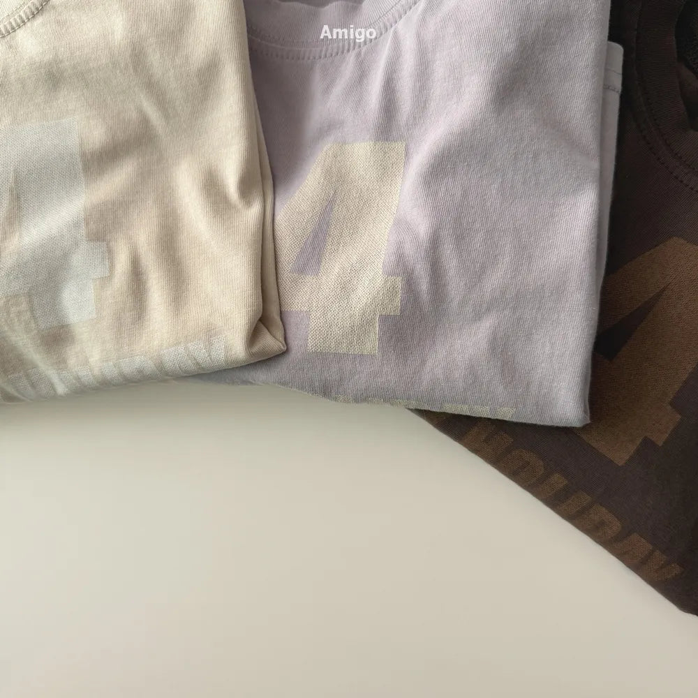 韓國童裝 26春 | AM09 Basic Tee (80~120cm)