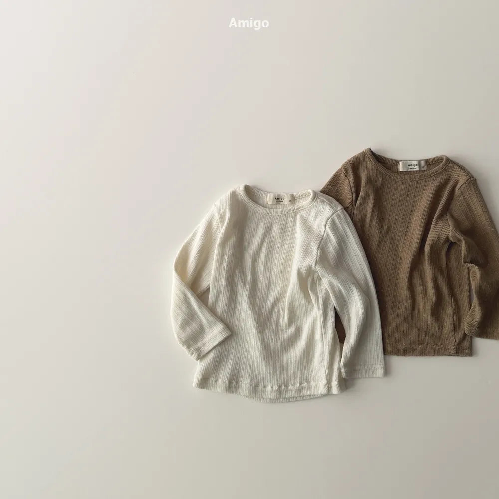 韓國童裝 26春 | AM11 Soft Tee (80~120cm)