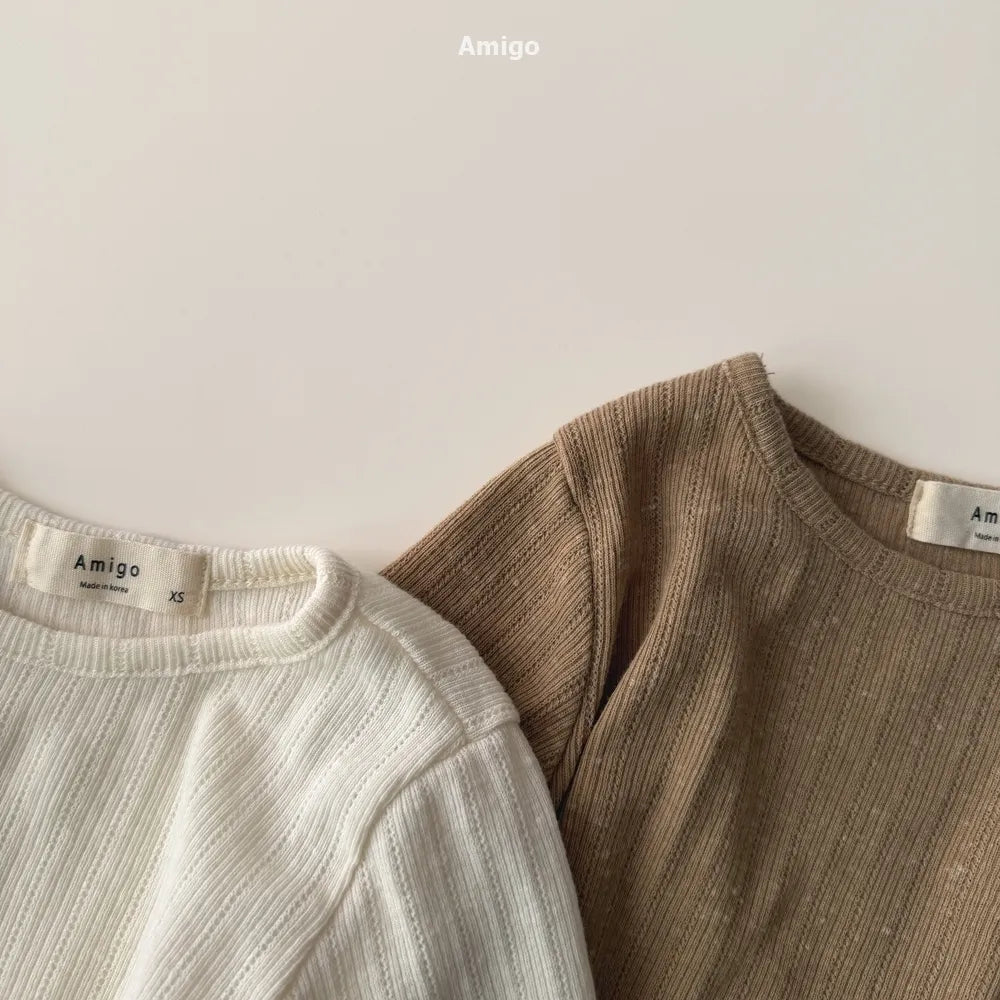 韓國童裝 26春 | AM11 Soft Tee (80~120cm)