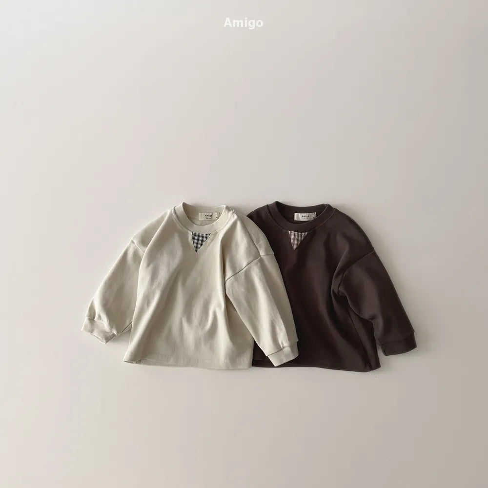 韓國童裝 26春 | AM12 Triangle Tee (80~120cm)