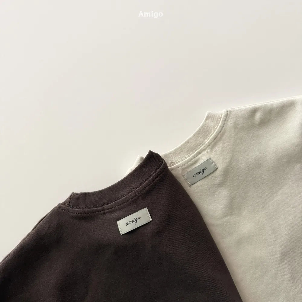 韓國童裝 26春 | AM12 Triangle Tee (80~120cm)