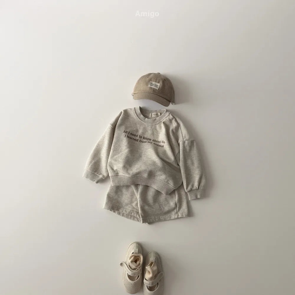 韓國童裝 26春 | AM14 French Hoodie (80~120cm)