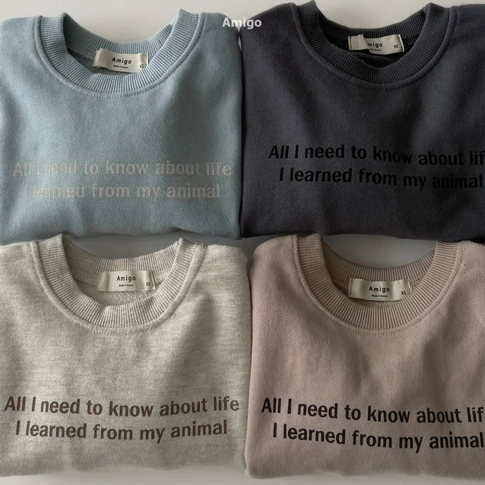 韓國童裝 26春 | AM14 French Hoodie (80~120cm)