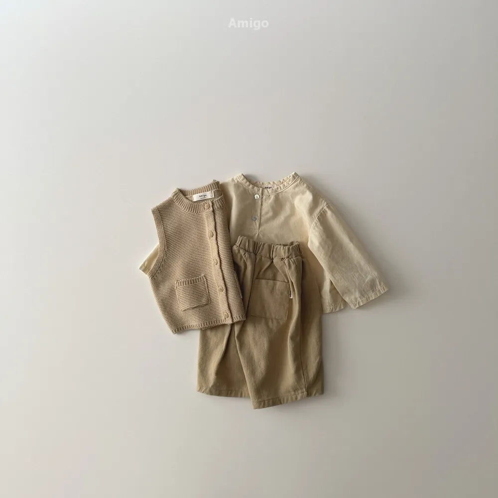 韓國童裝 26春 | AM06 Shirt (80~120cm)