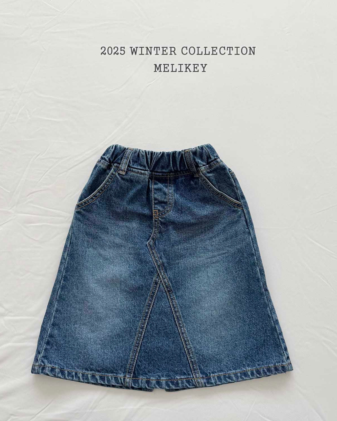 韓國童裝 25秋冬 | ME25449 Aline skirt