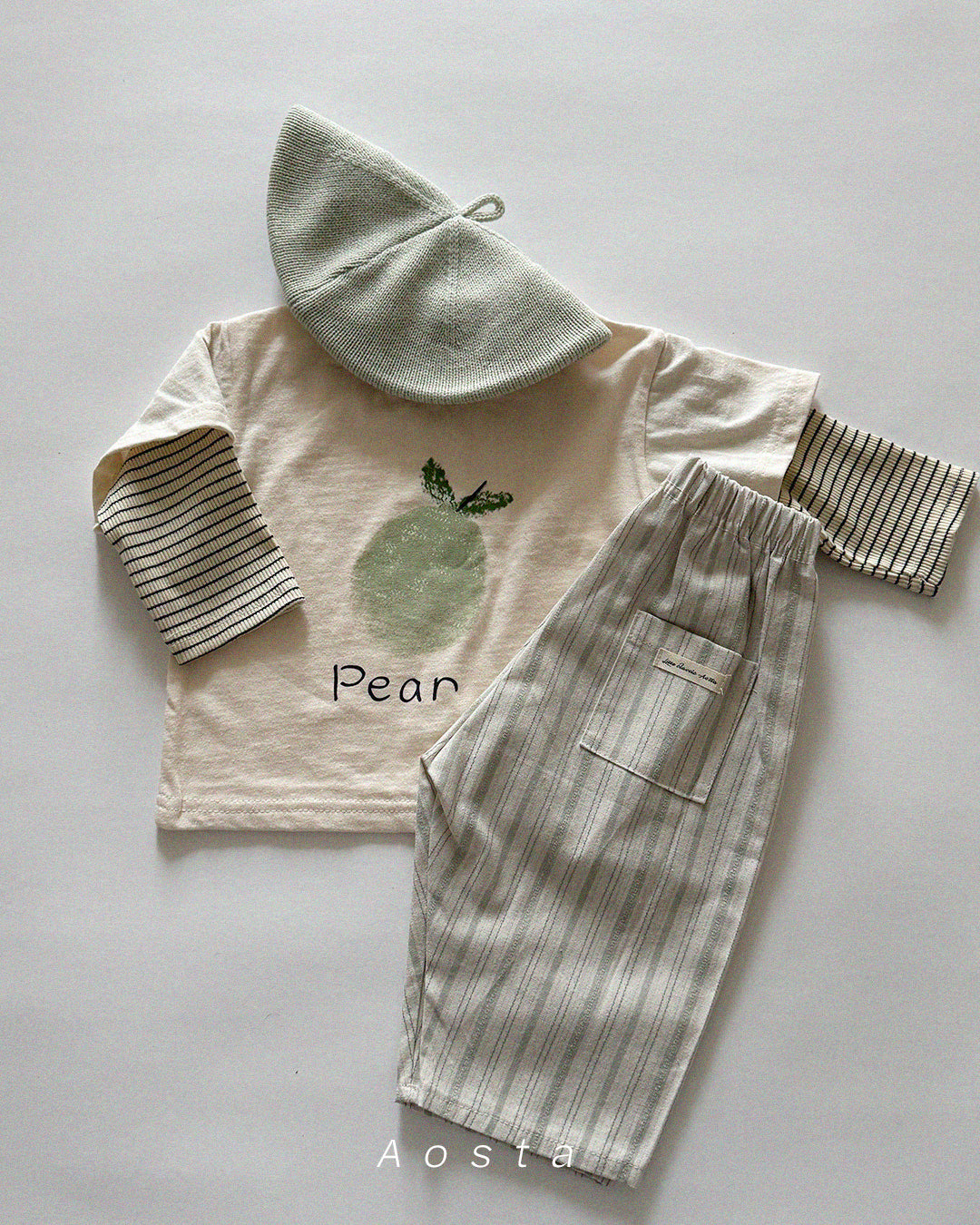 韓國童裝 26春 | AO26142 Fe River Pants