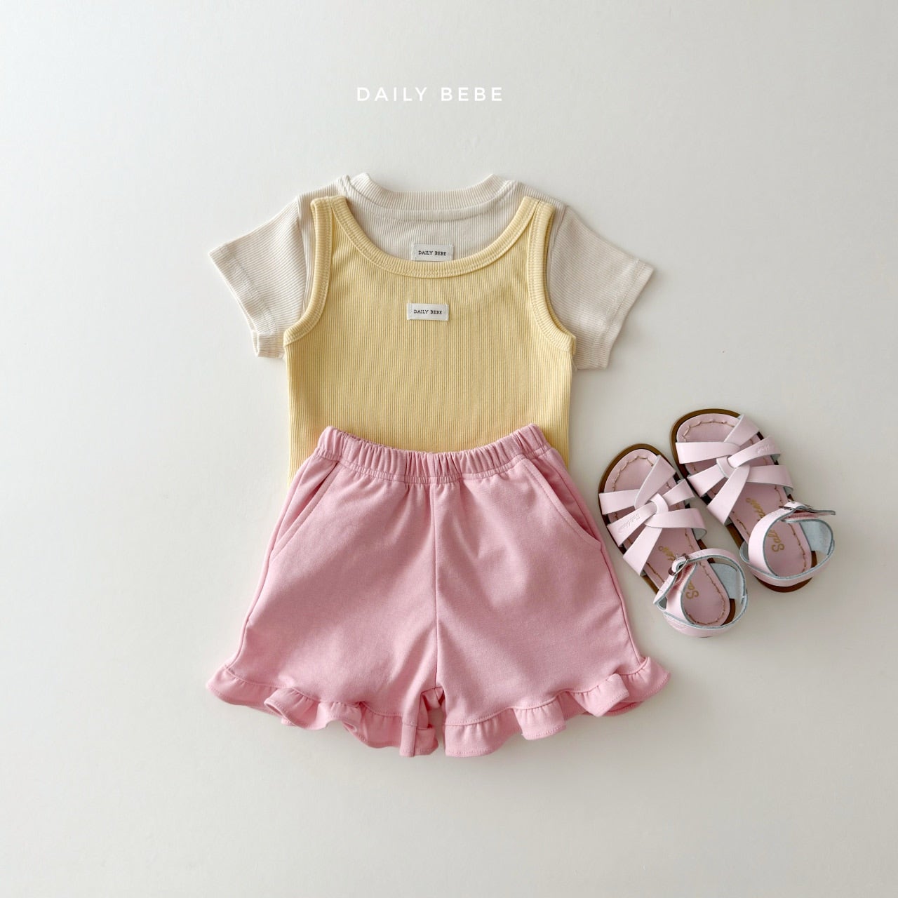 韓國童裝 26夏| DD15 Soft Sleeveless (75-140cm)