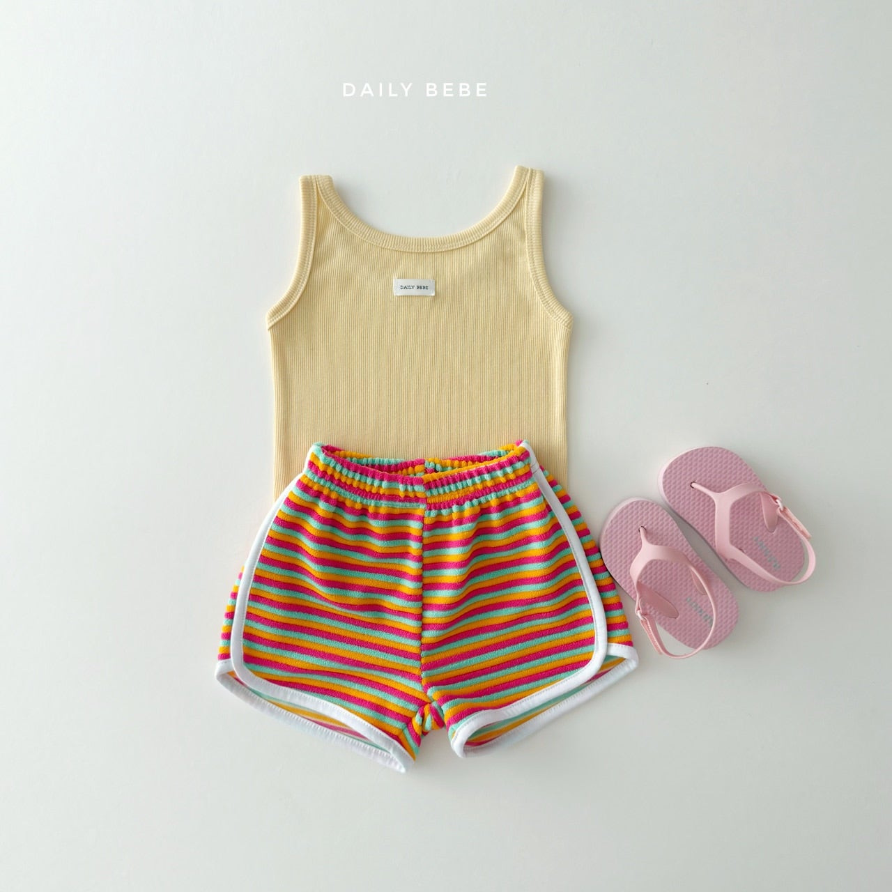 韓國童裝 26夏| DD34 Rainbow Shorts (75-140cm)