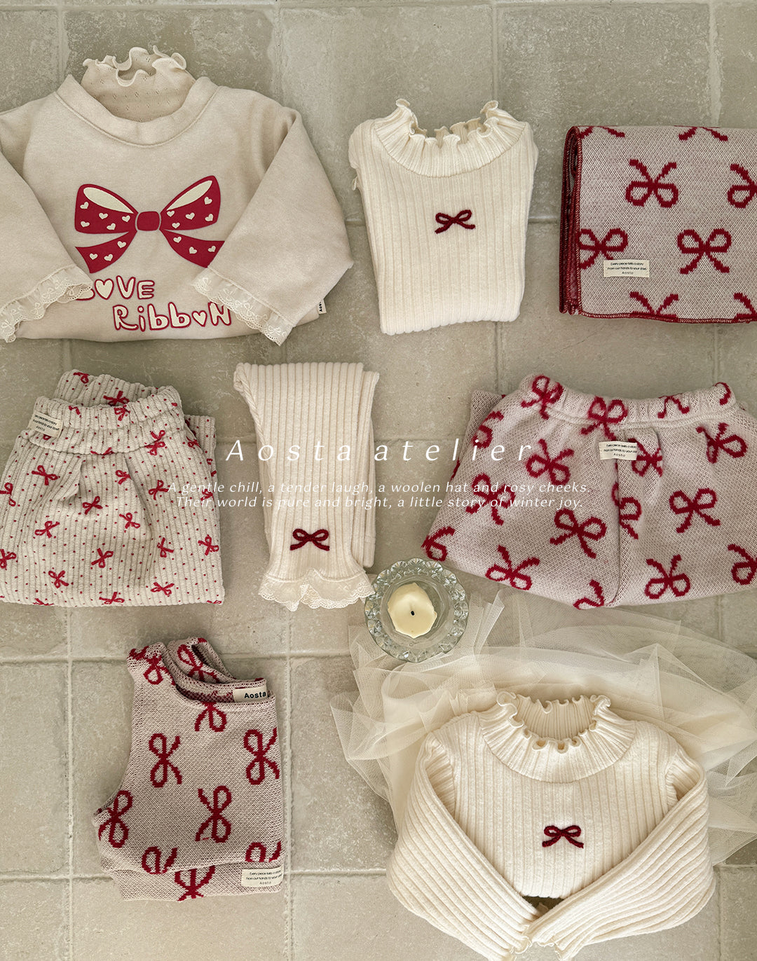 韓國童裝 25秋冬 | AO25404 [Camellia Dress]