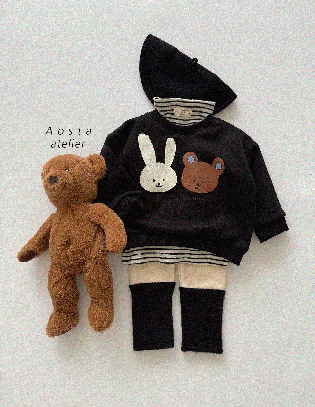 韓國童裝 25秋冬 | AO25402 [Bear Rabbit MTM]