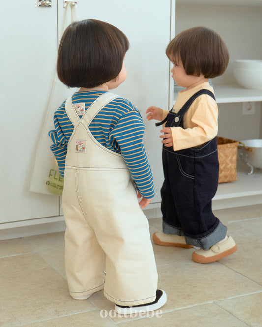 韓國童裝 | OT25327 Denim Overall