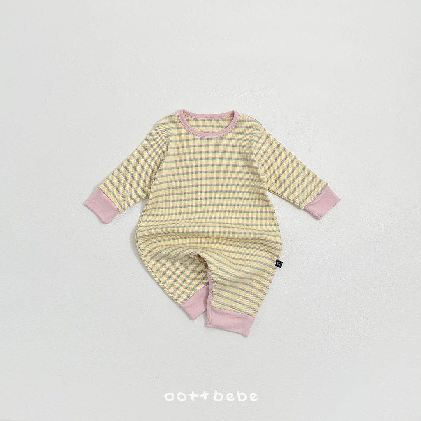韓國童裝 26SS | OT05 Apollo Stripe Baby Suit (55-75cm)