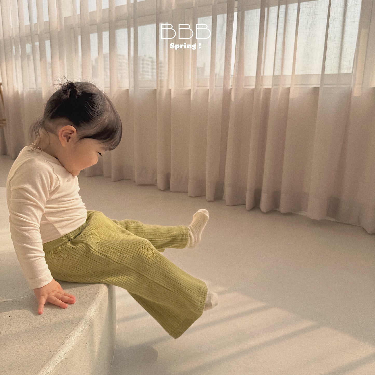 韓國童裝 26春 | BB34 Bebe Knit PT (70-110cm)