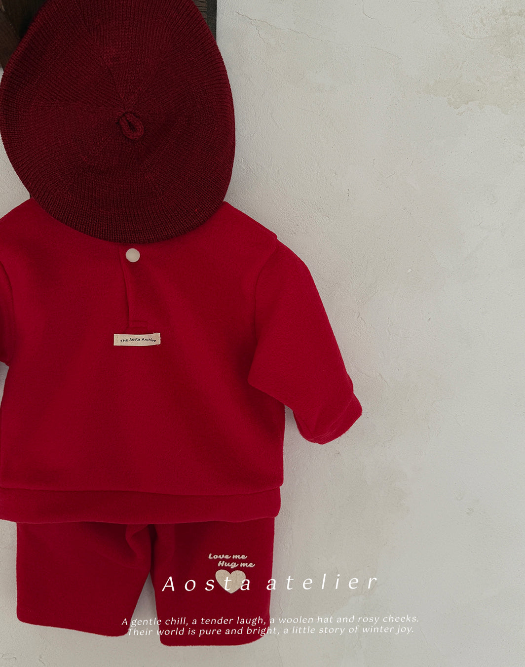 韓國童裝 25秋冬 | AO25444 Winter Sweatshirt