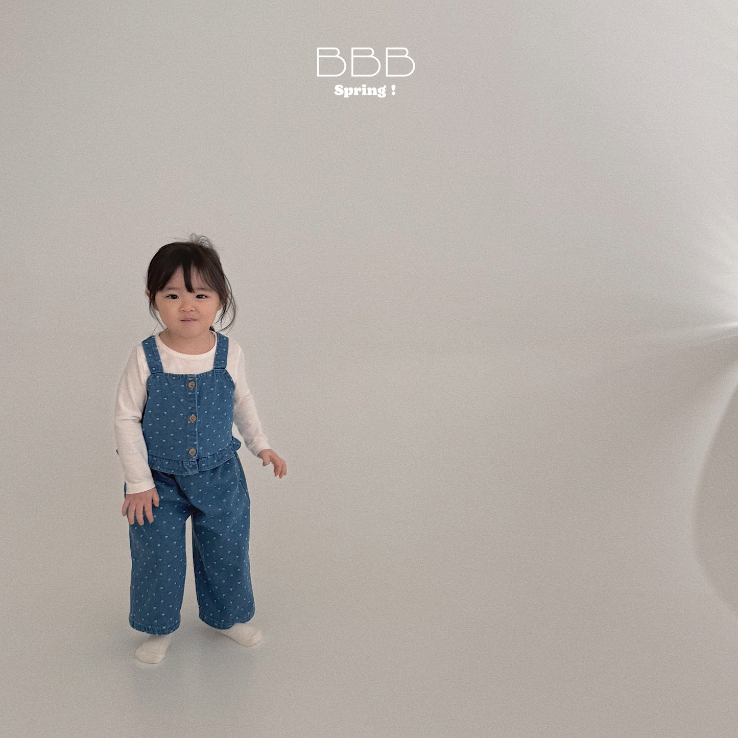 韓國童裝 26春 | BB18 Bebe Heart Vest (70-110cm)