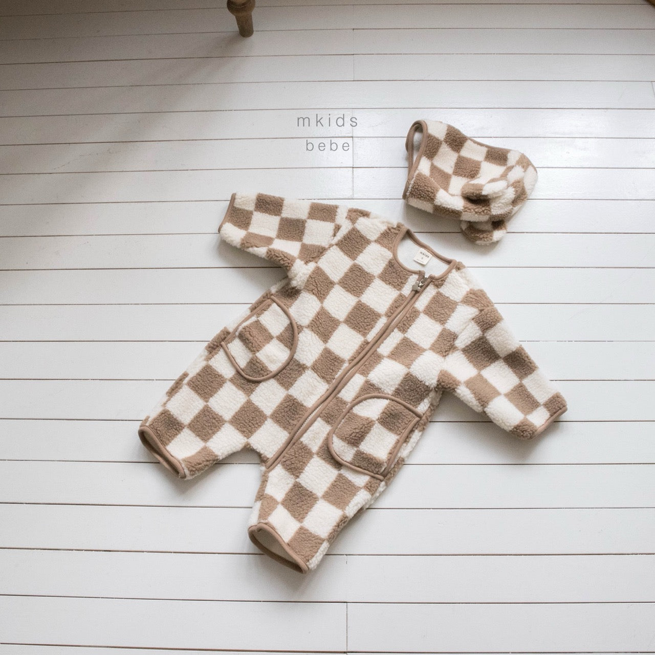 韓國童裝 25秋冬 | MD25410 Baby Suit Warm Warm