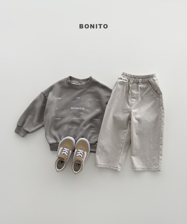 韓國童裝 26秋| BT37 Pigment Sweatshirt 衛衣 (80-140)