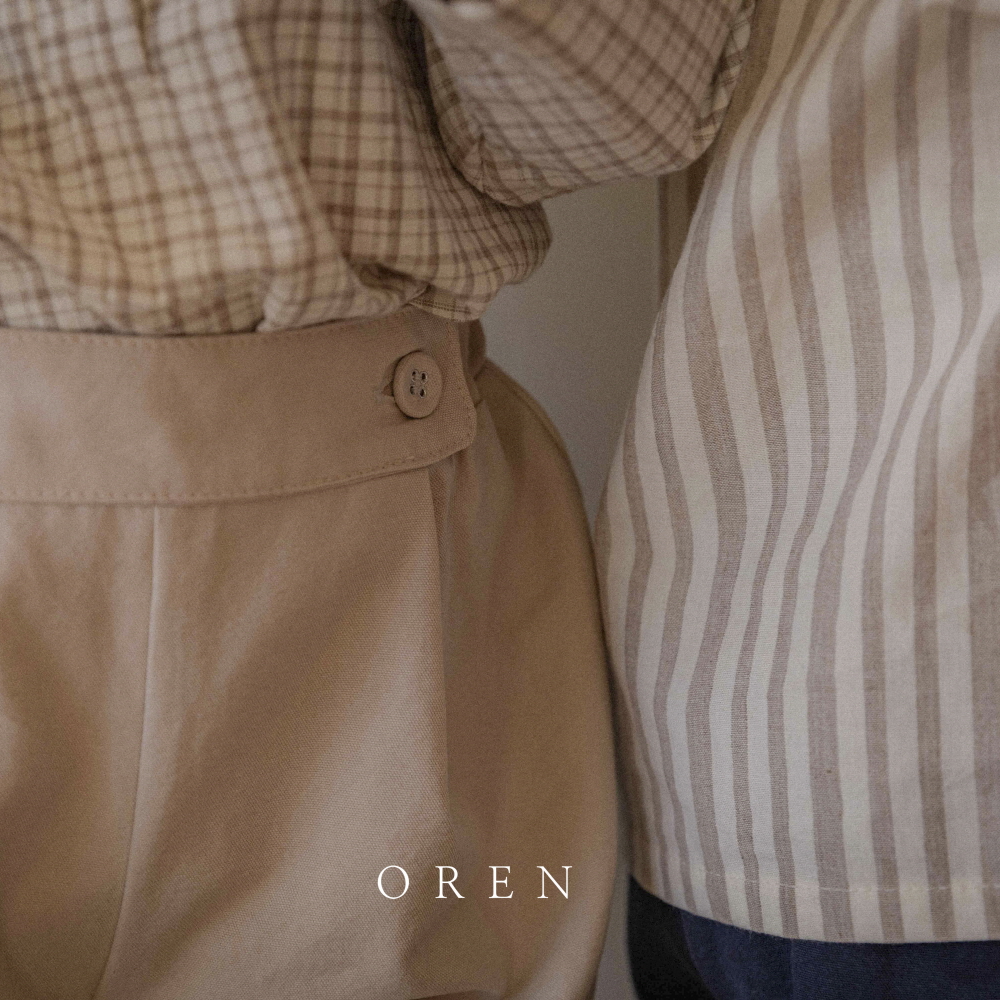 現貨▷ 韓國童裝 25春 | OR25159 SHIRT + PANTS 套裝 (90)