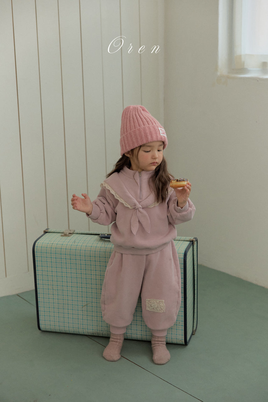 現貨▷  韓國童裝 25秋冬 | OR25571 Laura Serra top and bottom