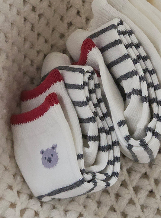 25FW 室內服團購 (30/9截單) Stripes Knee Socks (10/12/15cm)
