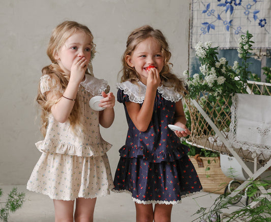 韓國童裝 26夏| FU31 Libi Collar Blouse 莉比領襯衫 (90-140cm)