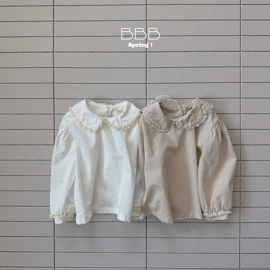 韓國童裝 26春 | BB10 Bebe Collar Blouse (70-110cm)