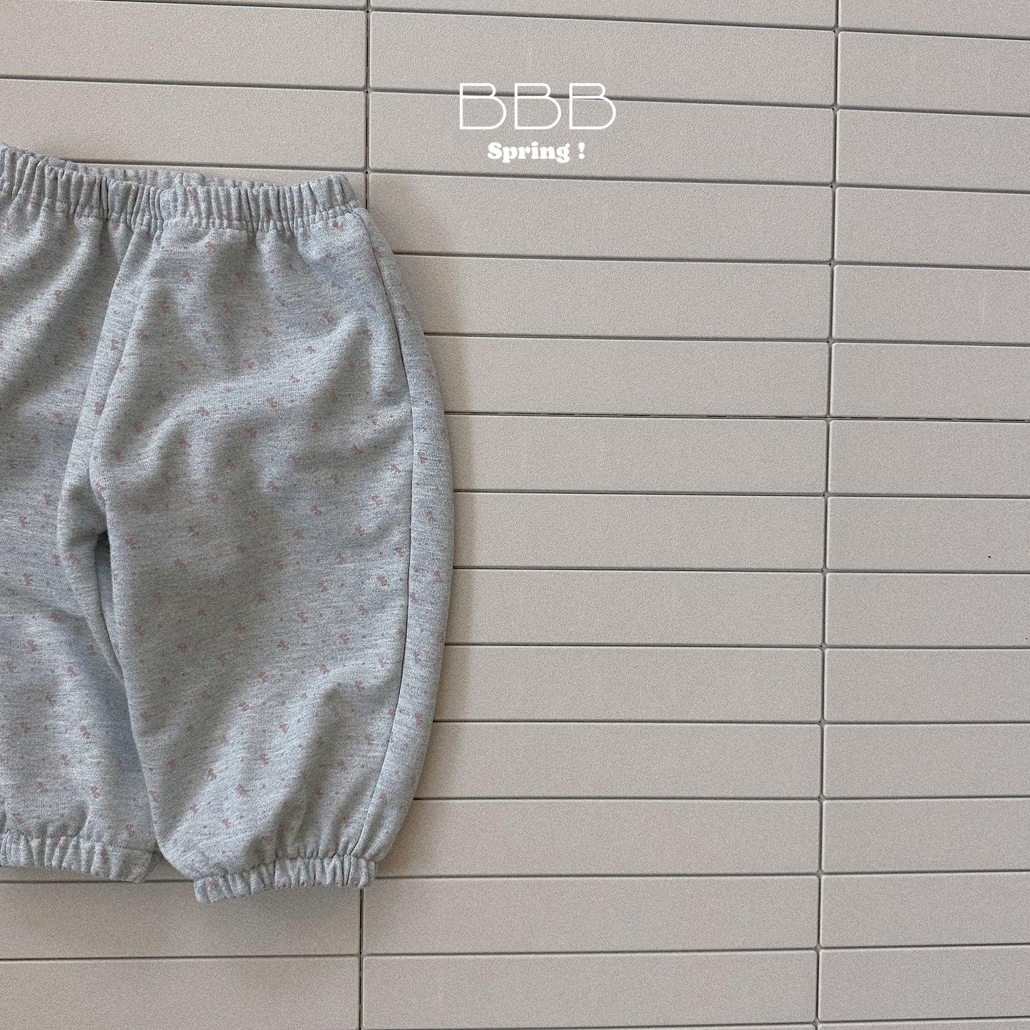 韓國童裝 26春 | BB36 Bebe Basic Jogger Pants (70-110cm)