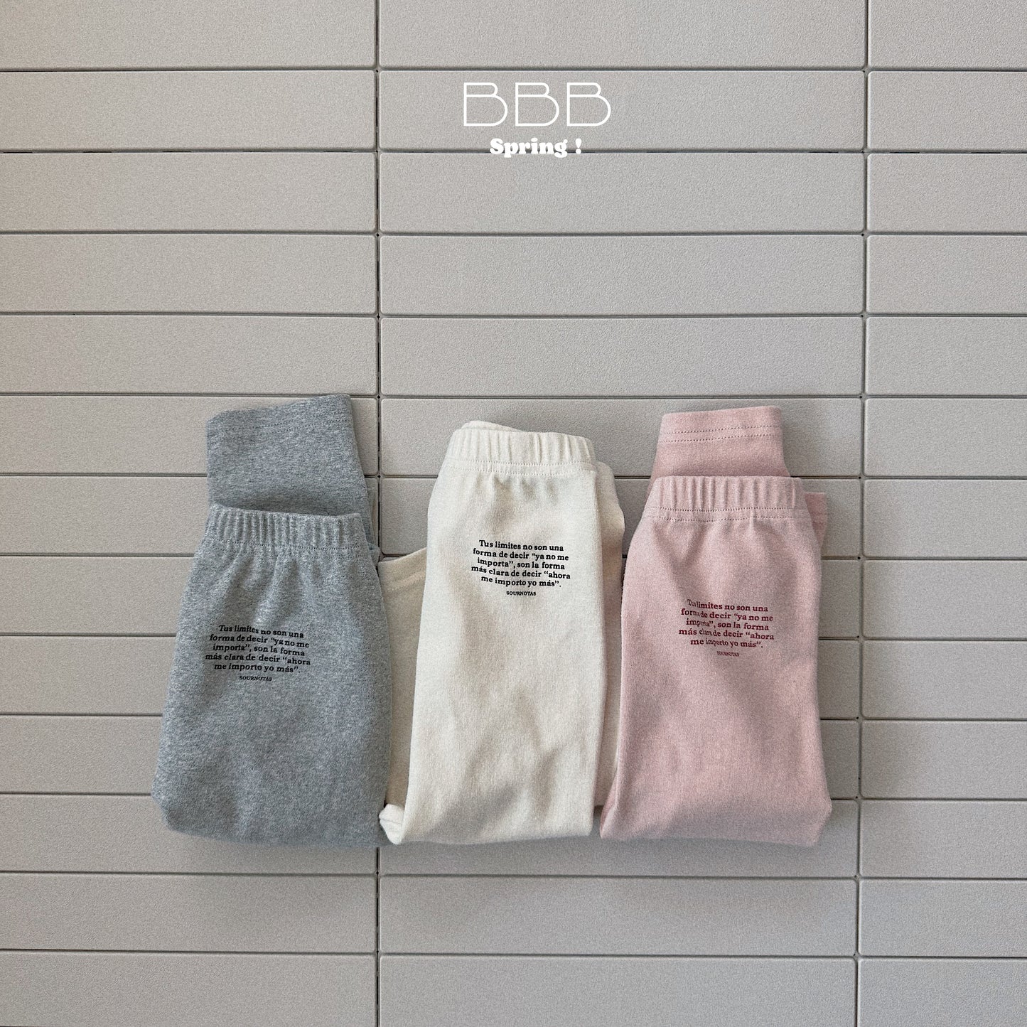 韓國童裝 26春 | BB27 Bloom Leggings (70-130cm)