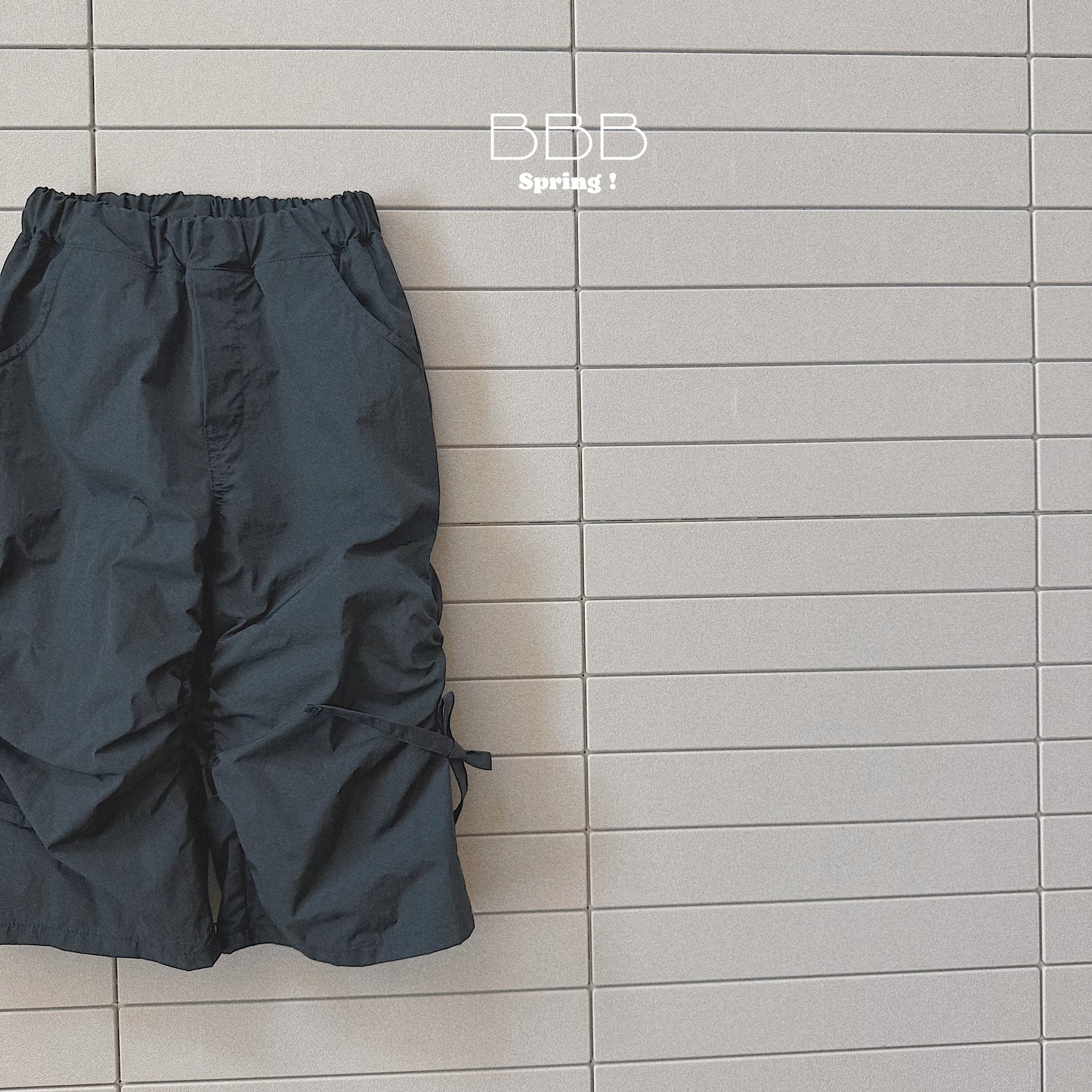 韓國童裝 26春 | BB38 Bebe Stripe Jogger Pants (70-110cm)