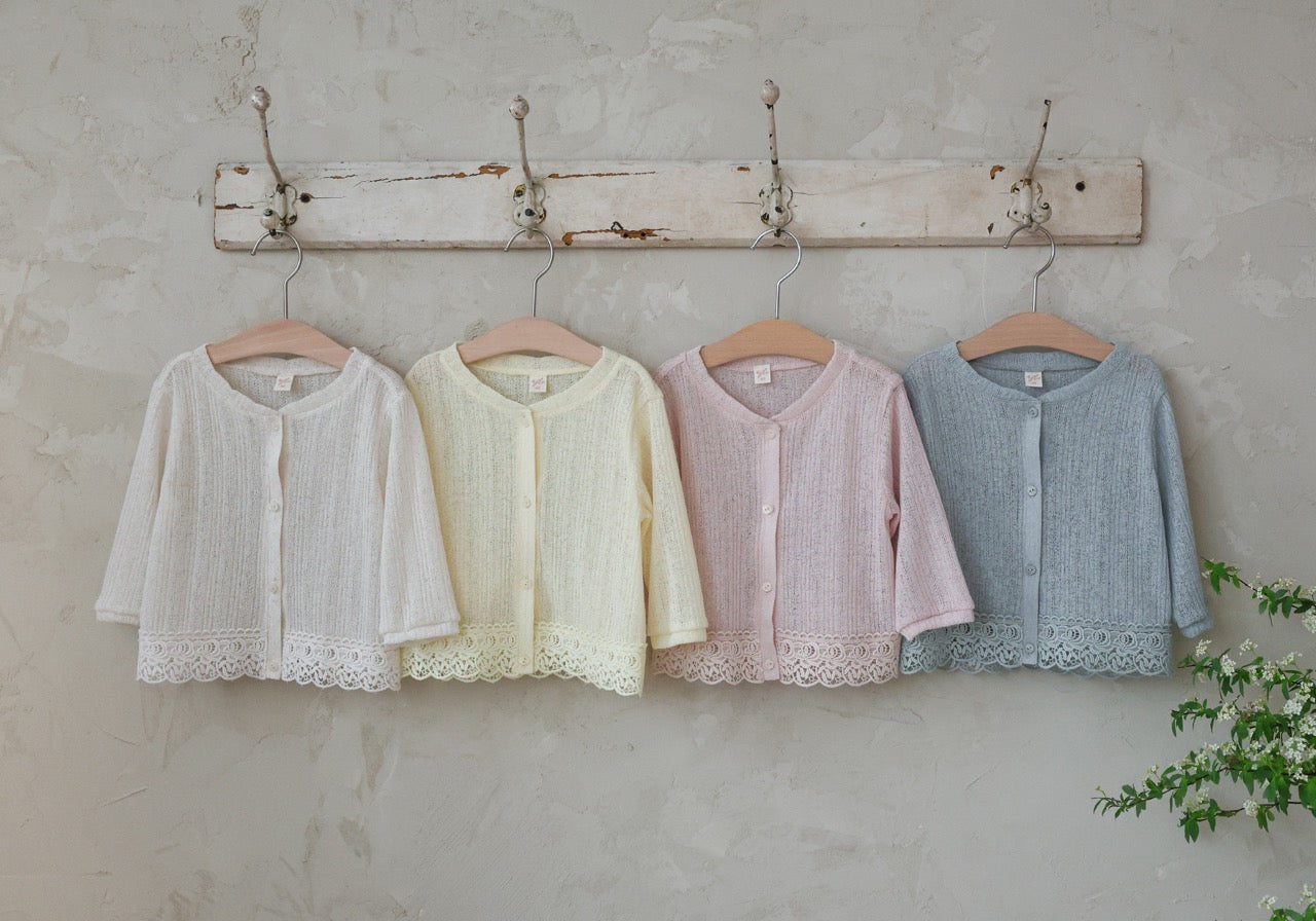 韓國童裝 26夏| FU04 Lisha Cardigan 麗莎針織外套 (90-140cm)