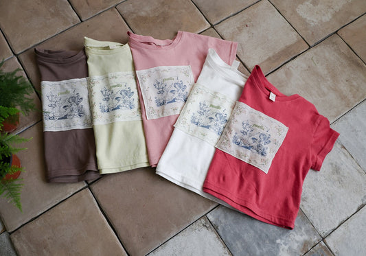 韓國童裝 26夏| FU15 Sienna T-shirt 席耶娜T恤 (90-140cm)