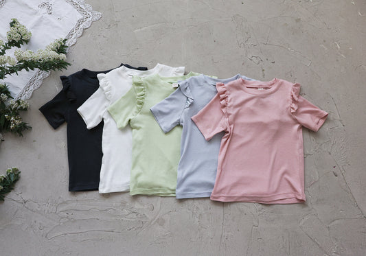 韓國童裝 26夏| FU16 Yuni T-shirt 尤妮T恤 (90-140cm)