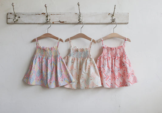 韓國童裝 26夏| FU22 Berry Sleeveless Blouse 莓果無袖襯衫 (90-140cm)