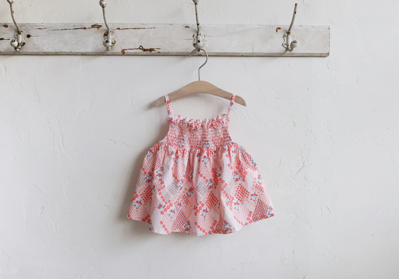 韓國童裝 26夏| FU22 Berry Sleeveless Blouse 莓果無袖襯衫 (90-140cm)