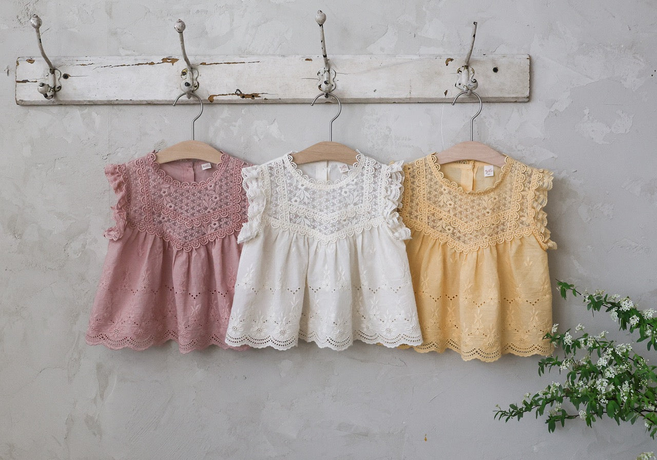 韓國童裝 26夏| FU28 Mio Blouse 米奧襯衫 (90-140cm)