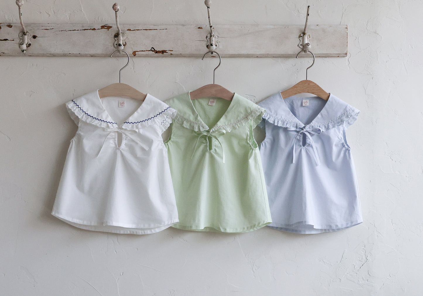 韓國童裝 26夏| FU33 Sandy Blouse 珊迪襯衫 (90-140cm)