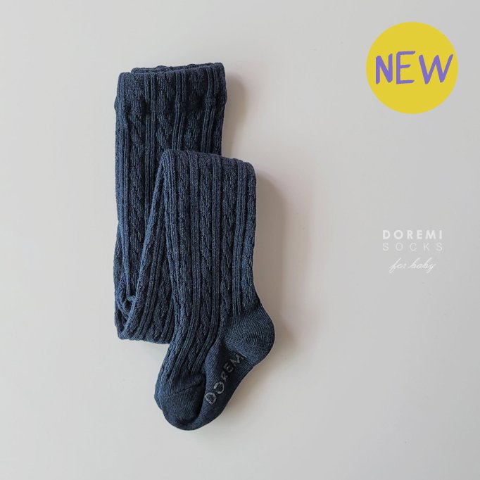 DOREMI SOCKS | Cable Tights 褲襪 (2組或之上減$10*) - FLO | FLOWERKKOCH 