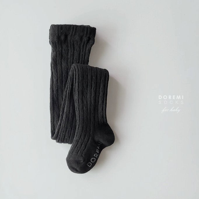 DOREMI SOCKS | Cable Tights 褲襪 (2組或之上減$10*) - FLO | FLOWERKKOCH 