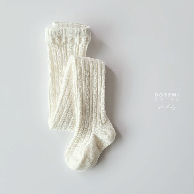 DOREMI SOCKS | Cable Tights 褲襪 (2組或之上減$10*) - FLO | FLOWERKKOCH 