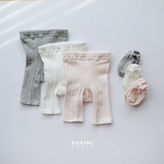 DOREMI SOCKS | Crop tights & Invisible Socks 短褲襪連短襪 (2組或之上減$10*) - FLO | FLOWERKKOCH 