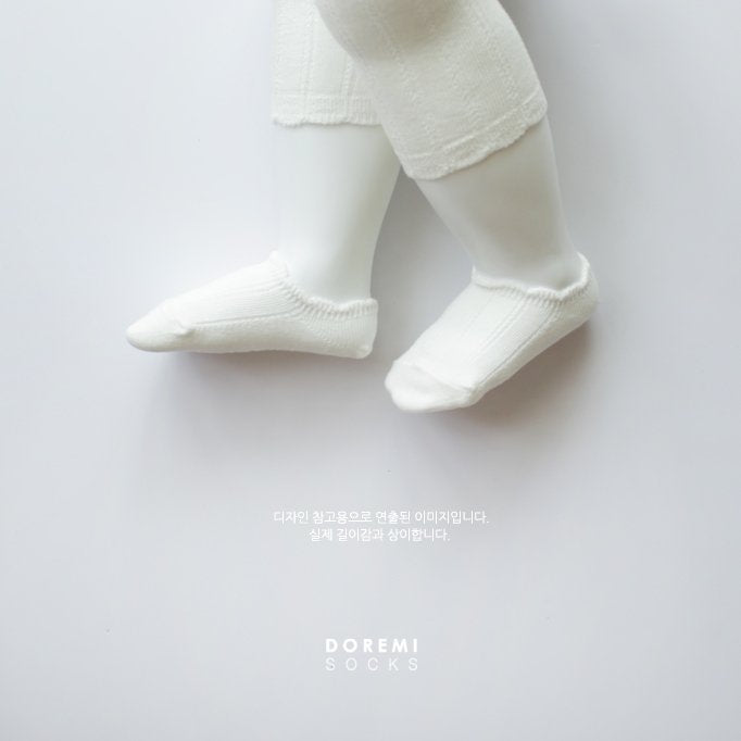 DOREMI SOCKS | Crop tights & Invisible Socks 短褲襪連短襪 (2組或之上減$10*) - FLO | FLOWERKKOCH 