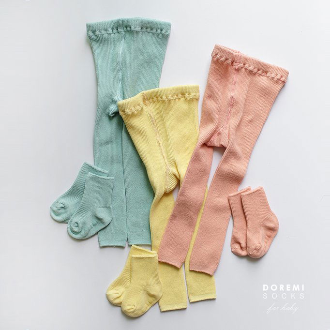 DOREMI SOCKS | Footless Tights & Socks (2組或之上減$10*) - FLO | FLOWERKKOCH 