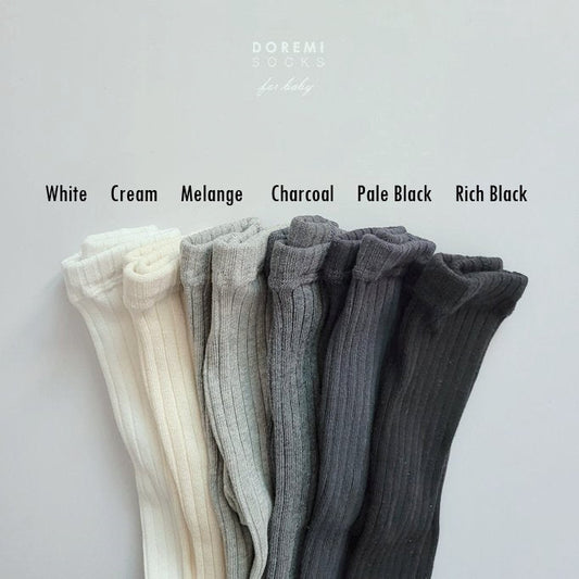 DOREMI SOCKS |  Ribbed Tights 褲襪 1 (2組或之上減$10*) - FLO | FLOWERKKOCH 